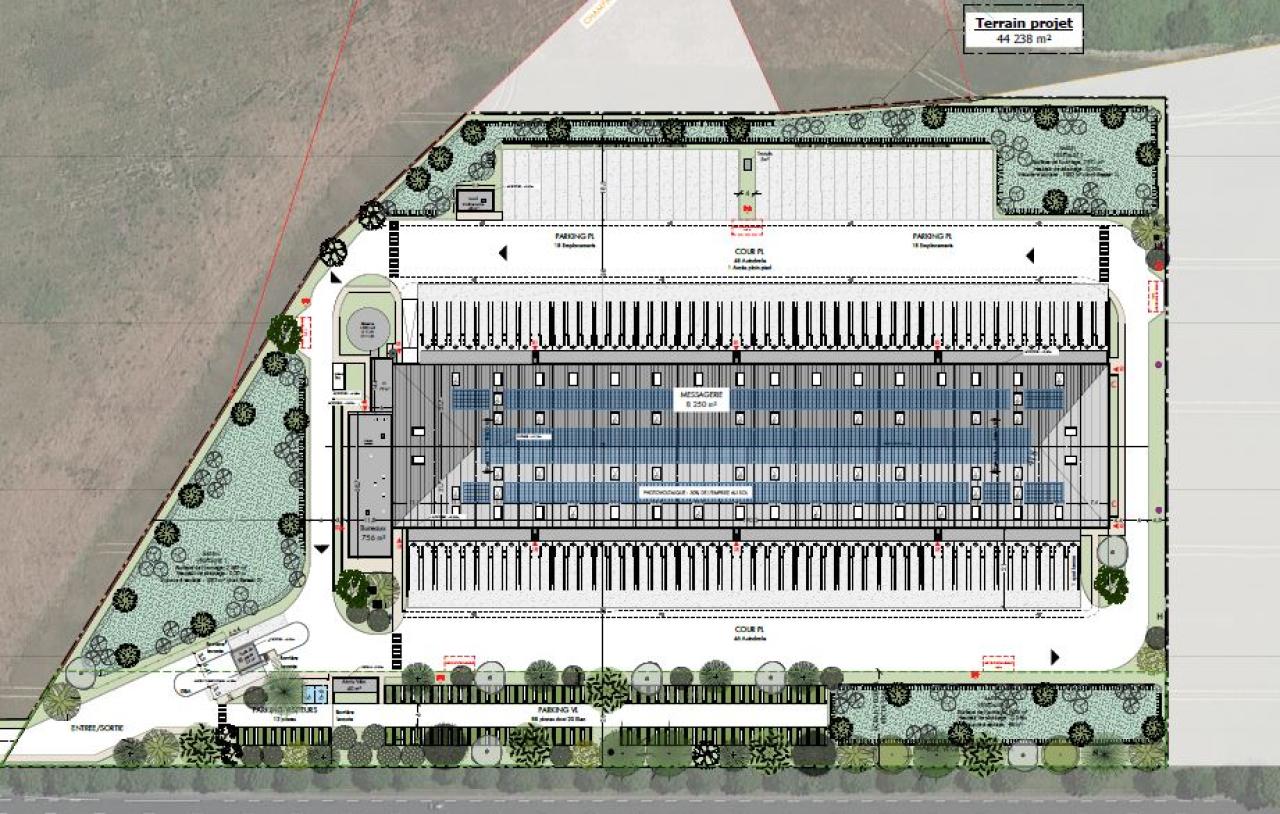 Entrepôt classe c Champagne-sur-Oise 9943m² Location entrepôt classe c Champagne-sur-Oise Val-d'Oise OLLOG2420863 6